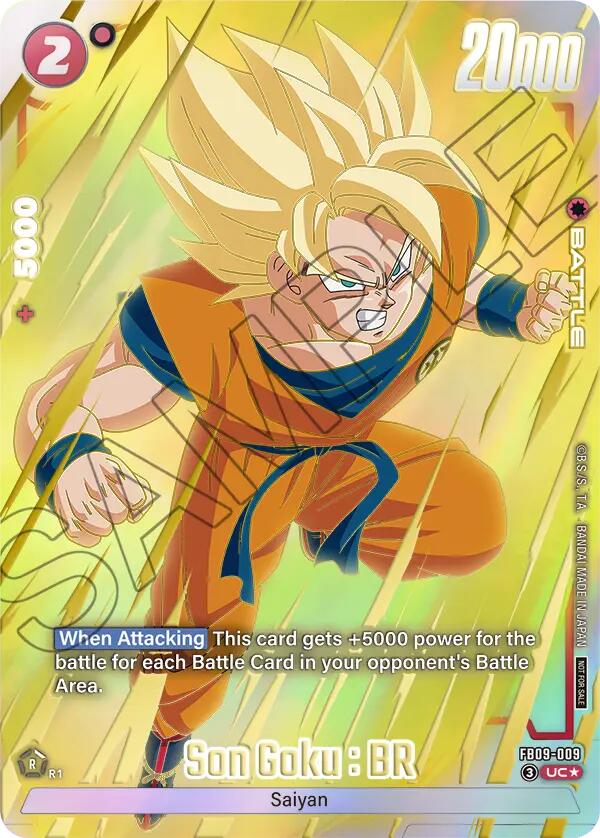 Son Goku : BR (FB09-009) (Limited Pack 26-27 WAVE1) [Fusion World Tournament Cards] | Cards and Coasters CA