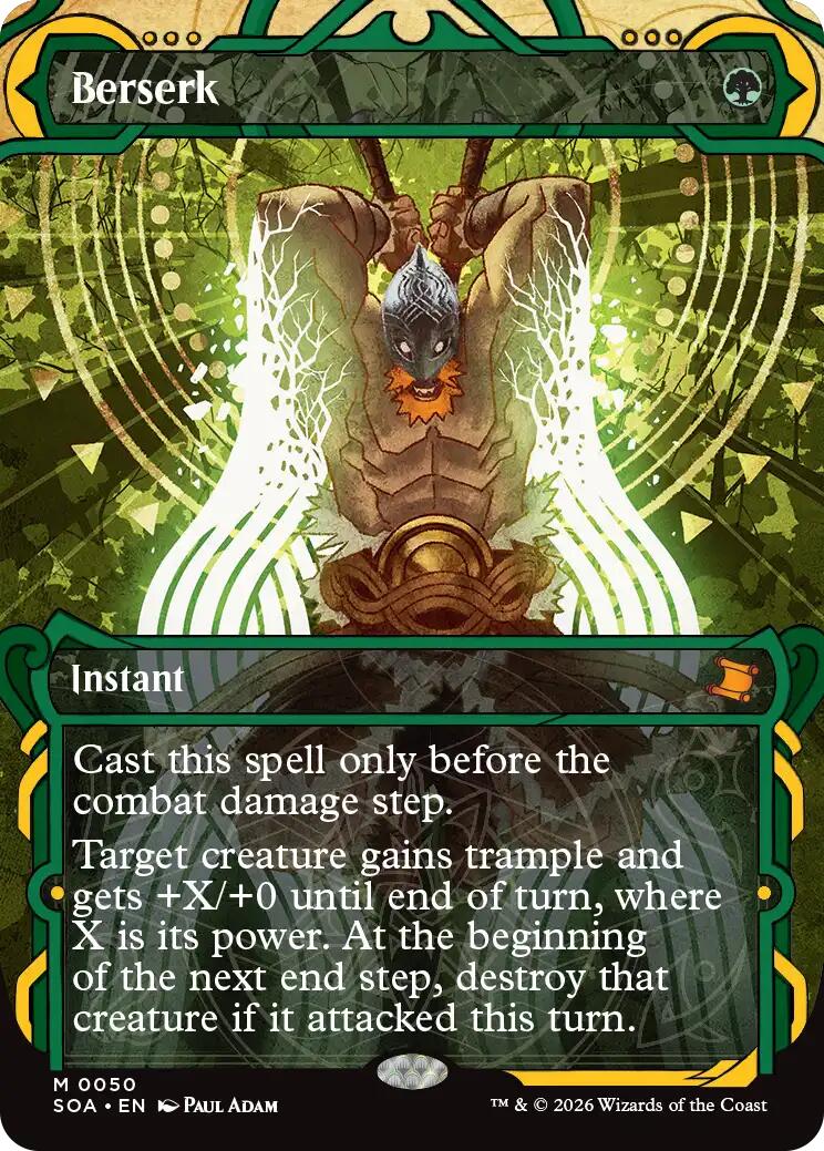 Berserk [Secrets of Strixhaven: Mystical Archive] | Cards and Coasters CA