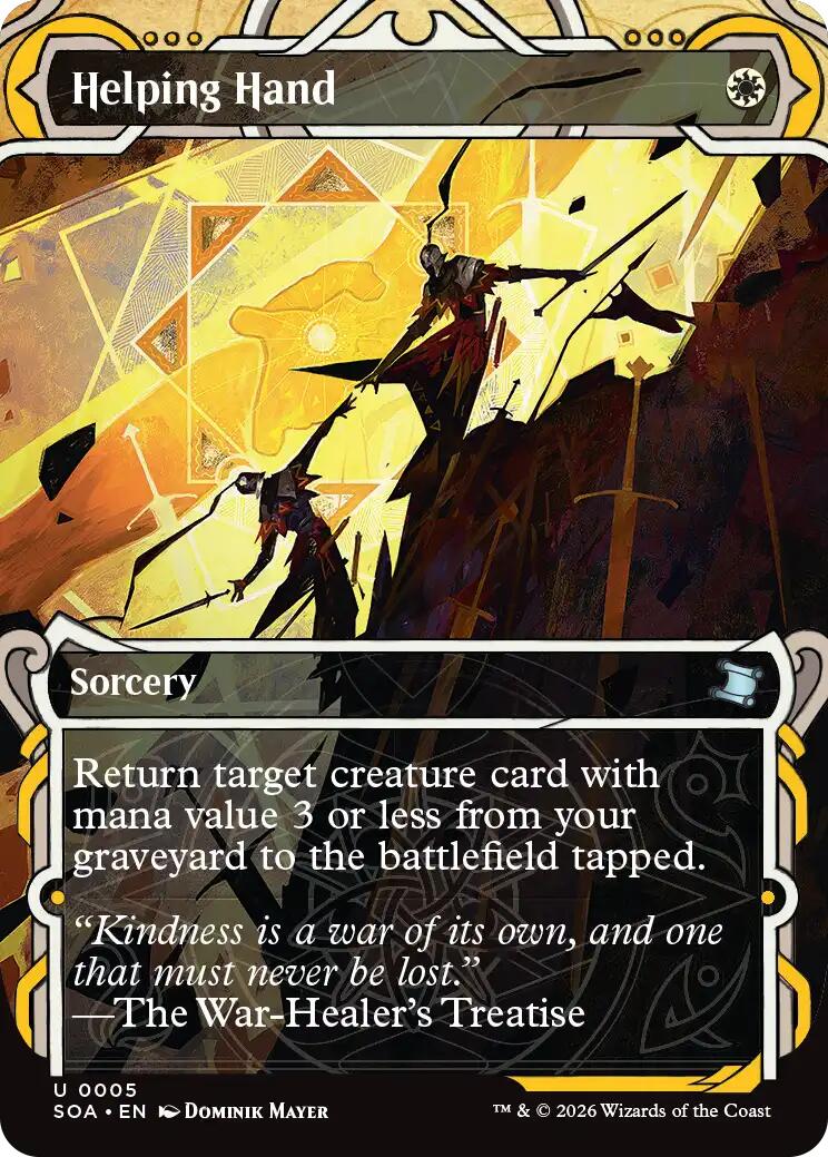 Helping Hand [Secrets of Strixhaven: Mystical Archive] | Cards and Coasters CA