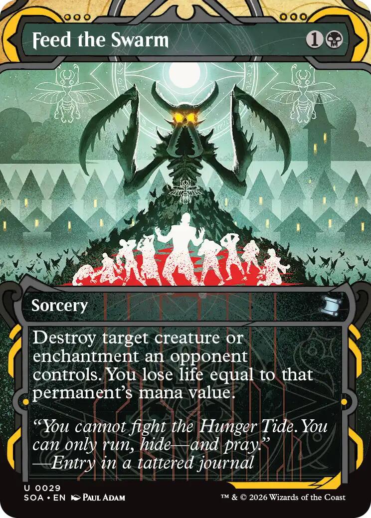 Feed the Swarm [Secrets of Strixhaven: Mystical Archive] | Cards and Coasters CA