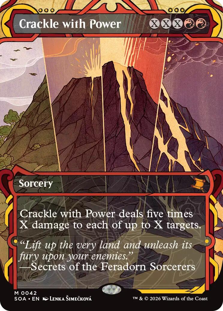 Crackle with Power [Secrets of Strixhaven: Mystical Archive] | Cards and Coasters CA