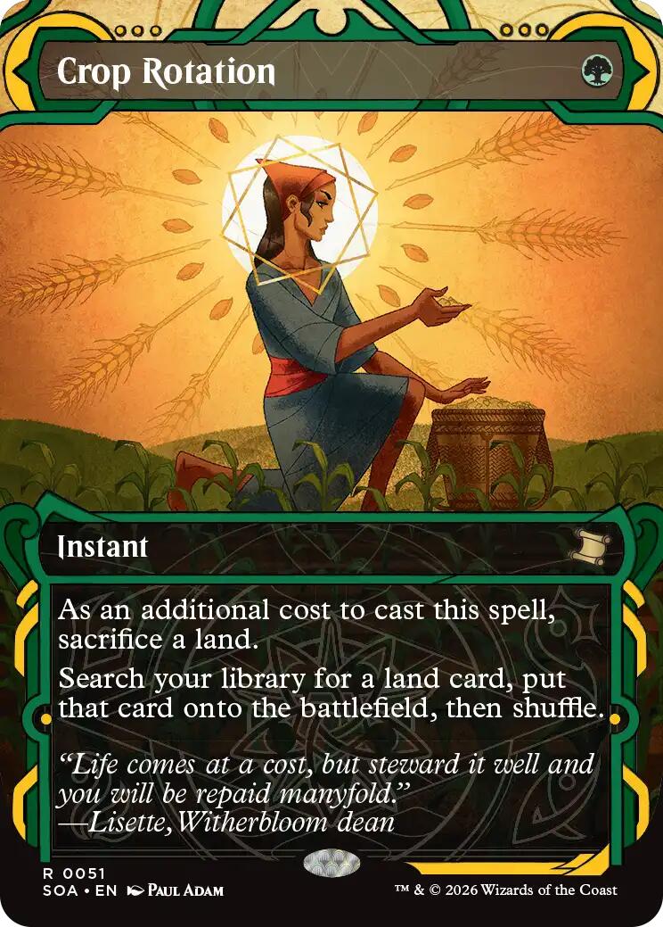 Crop Rotation [Secrets of Strixhaven: Mystical Archive] | Cards and Coasters CA