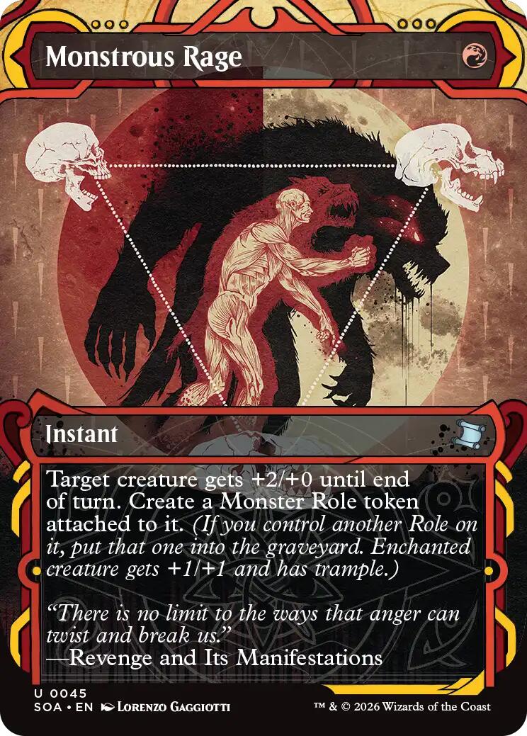 Monstrous Rage [Secrets of Strixhaven: Mystical Archive] | Cards and Coasters CA