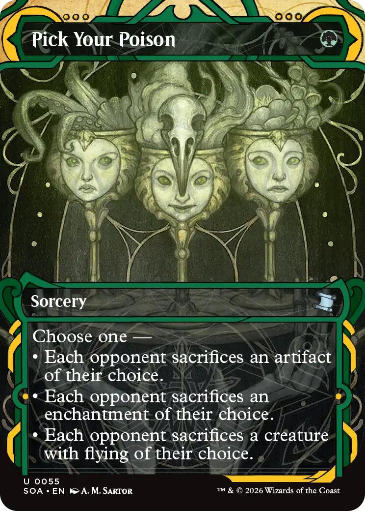 Pick Your Poison [Secrets of Strixhaven: Mystical Archive] | Cards and Coasters CA