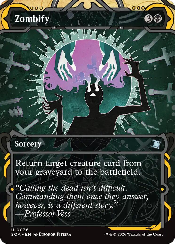 Zombify [Secrets of Strixhaven: Mystical Archive] | Cards and Coasters CA