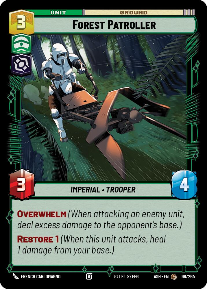 Forest Patroller (96/264) (96/264) [Ashes of the Empire] | Cards and Coasters CA