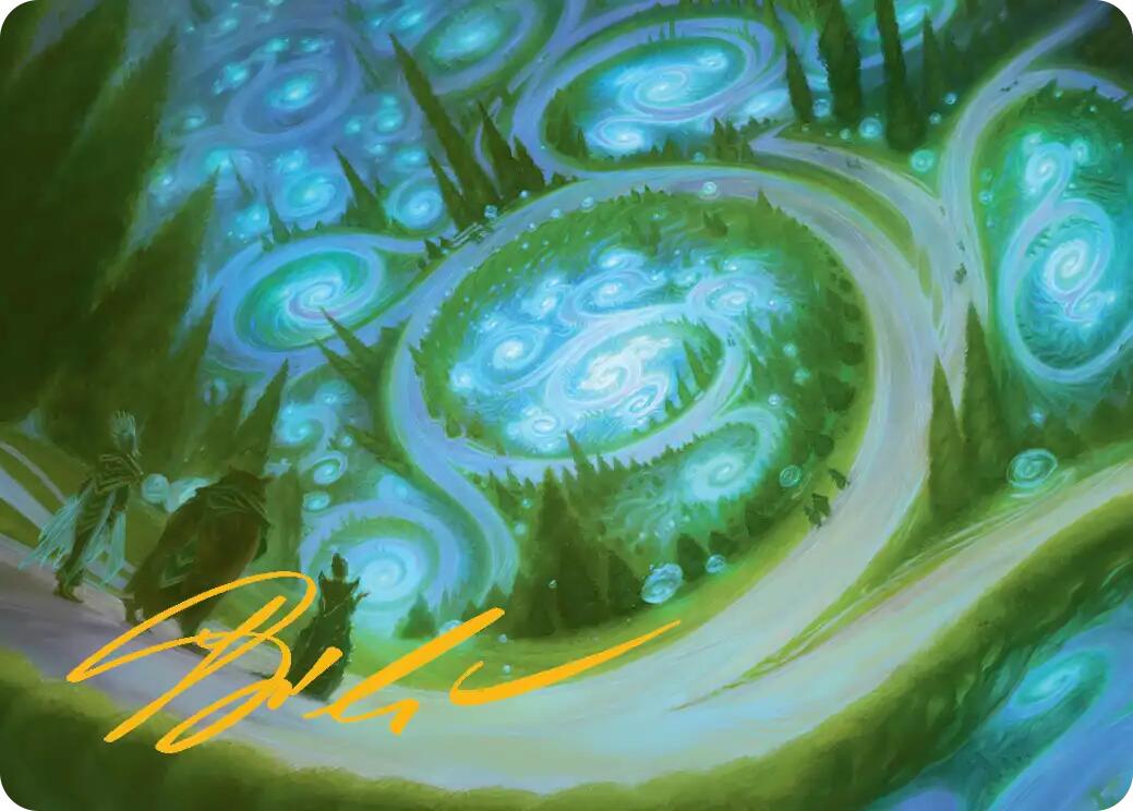 Mathemagics Art Card (Gold-Stamped Signature) [Secrets of Strixhaven Art Series] | Cards and Coasters CA
