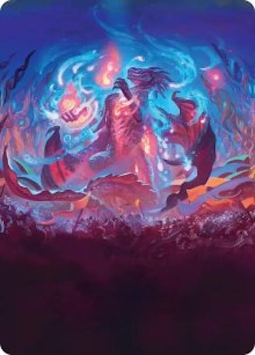 Prismari, the Inspiration Art Card [Secrets of Strixhaven Art Series] | Cards and Coasters CA