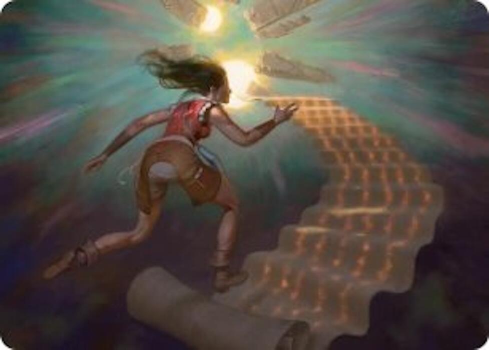 Pursue the Past Art Card [Secrets of Strixhaven Art Series] | Cards and Coasters CA