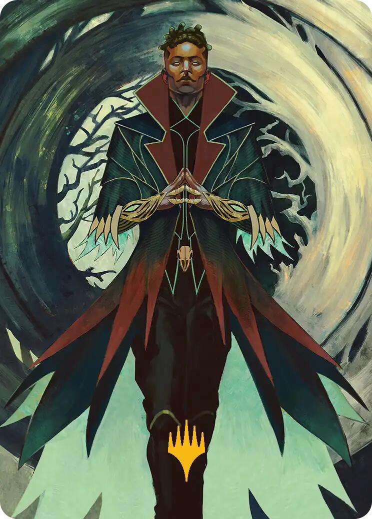Professor Dellian Fel Art Card (Gold-Stamped Planeswalker Symbol) [Secrets of Strixhaven Art Series] | Cards and Coasters CA