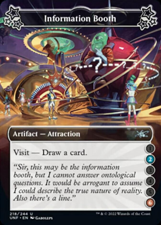 Information Booth (2-6) [Unfinity] | Cards and Coasters CA