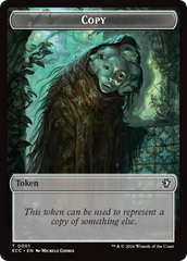 Treasure // Copy Double-Sided Token [Lorwyn Eclipsed Tokens] | Cards and Coasters CA