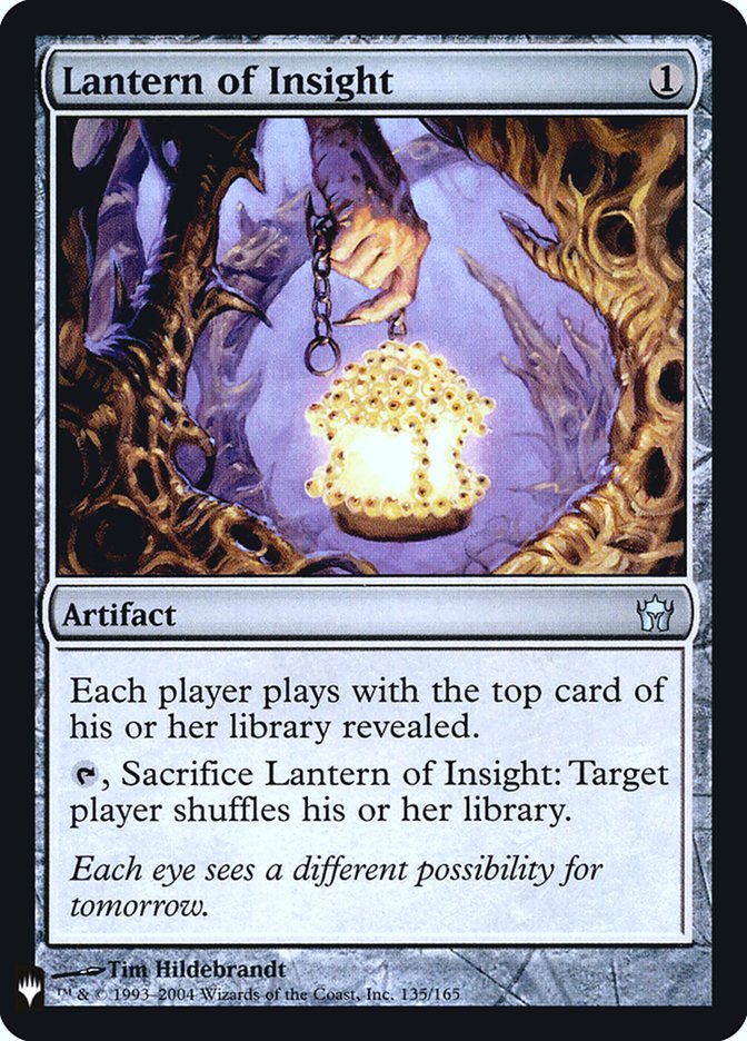 Lantern of Insight [Mystery Booster] | Cards and Coasters CA