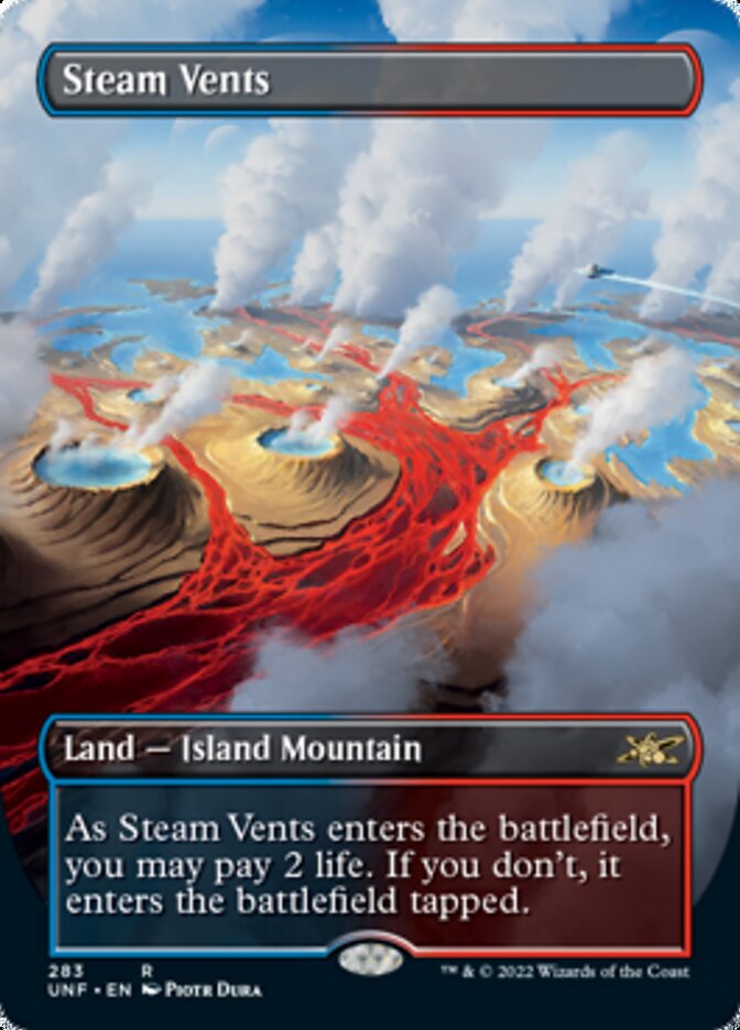 Steam Vents (Borderless) [Unfinity] | Cards and Coasters CA