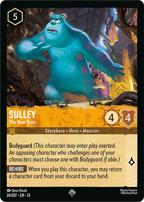 Sulley - The New Boss (24/207) [Attack of the Vine!] | Cards and Coasters CA