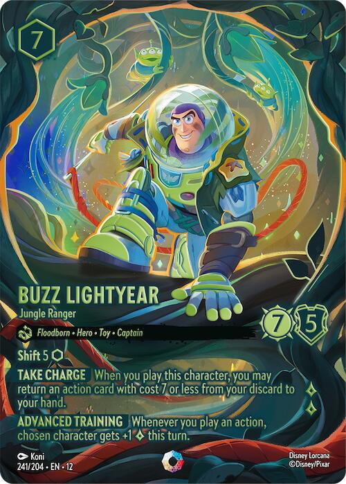 Buzz Lightyear - Jungle Ranger (Iconic) (241/204) [Wilds Unknown] | Cards and Coasters CA