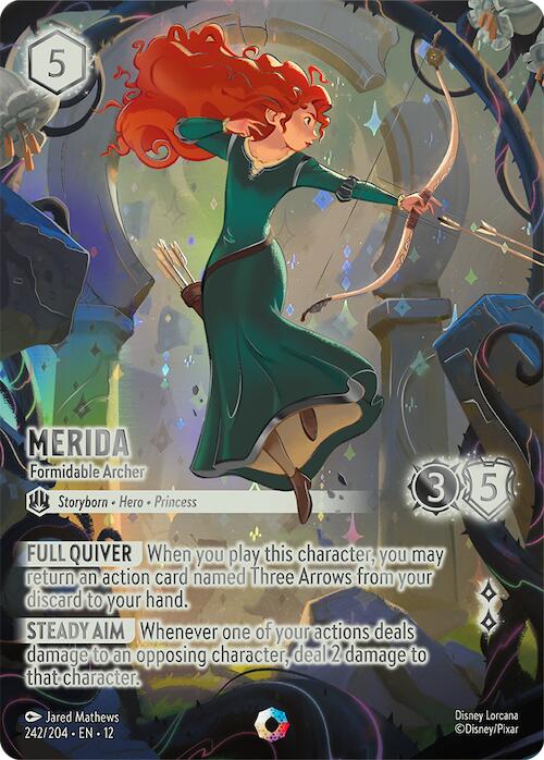 Merida - Formidable Archer (Iconic) (242/204) [Wilds Unknown] | Cards and Coasters CA