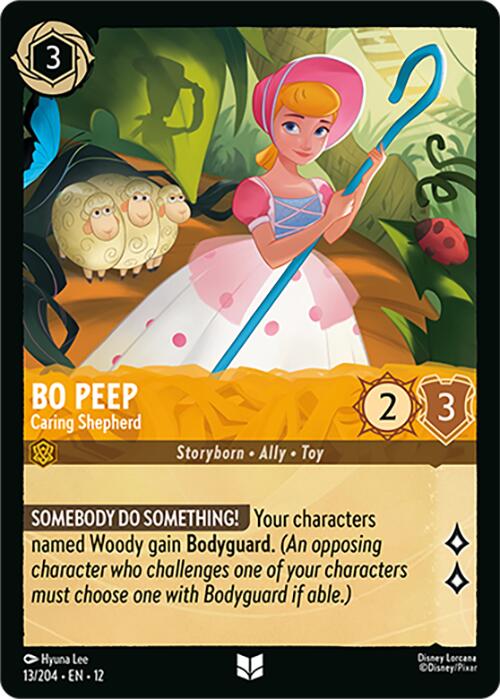 Bo Peep - Caring Shepherd (13/204) [Wilds Unknown] | Cards and Coasters CA