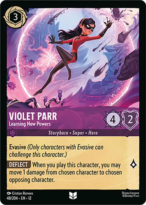 Violet Parr - Learning New Powers (48/204) [Wilds Unknown] | Cards and Coasters CA