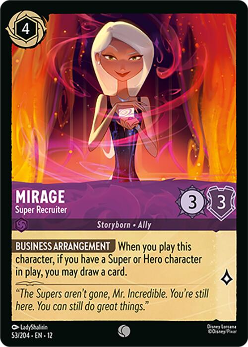Mirage - Super Recruiter (53/204) [Wilds Unknown] | Cards and Coasters CA