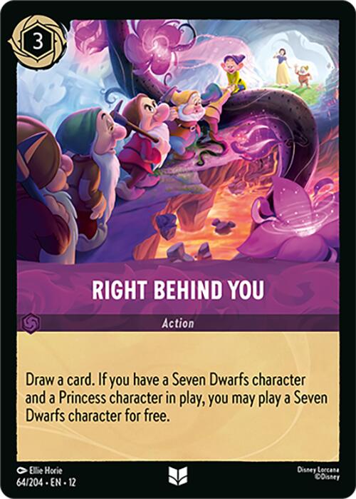 Right Behind You (64/204) [Wilds Unknown] | Cards and Coasters CA