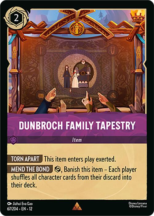 DunBroch Family Tapestry (67/204) [Wilds Unknown] | Cards and Coasters CA