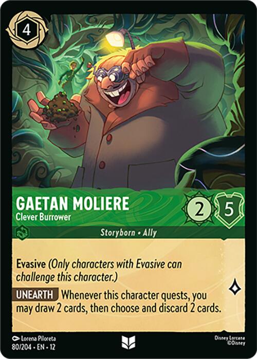 Gaetan Moliere - Clever Burrower (80/204) [Wilds Unknown] | Cards and Coasters CA