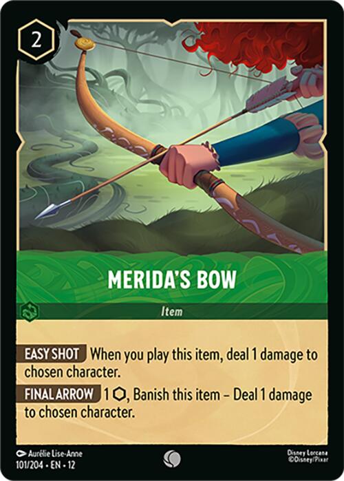 Merida's Bow (101/204) [Wilds Unknown] | Cards and Coasters CA