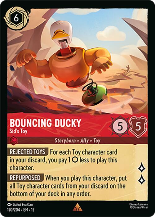 Bouncing Ducky - Sid's Toy (120/204) [Wilds Unknown] | Cards and Coasters CA