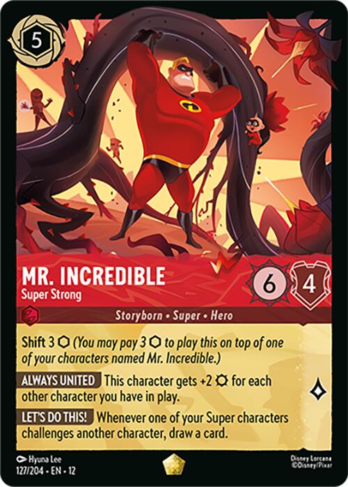 Mr. Incredible - Super Strong (127/204) [Wilds Unknown] | Cards and Coasters CA