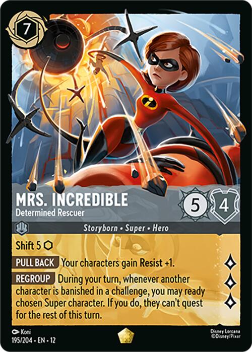 Mrs. Incredible - Determined Rescuer (195/204) [Wilds Unknown] | Cards and Coasters CA
