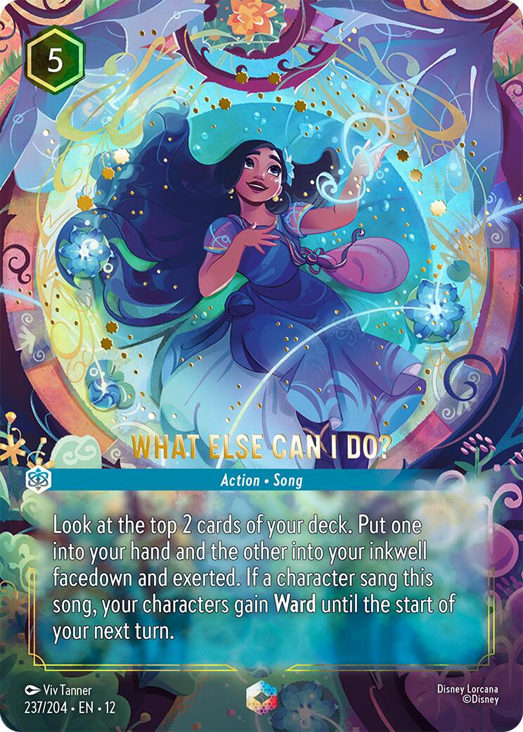 What Else Can I Do? (Enchanted) (237/204) [Wilds Unknown] | Cards and Coasters CA