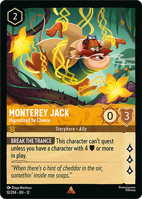 Monterey Jack - Hypnotized by Cheese (12/204) [Wilds Unknown] | Cards and Coasters CA