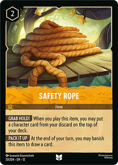 Safety Rope (33/204) [Wilds Unknown] | Cards and Coasters CA