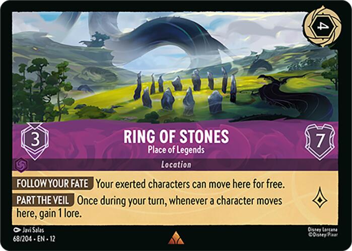Ring of Stones - Place of Legends (68/204) [Wilds Unknown] | Cards and Coasters CA