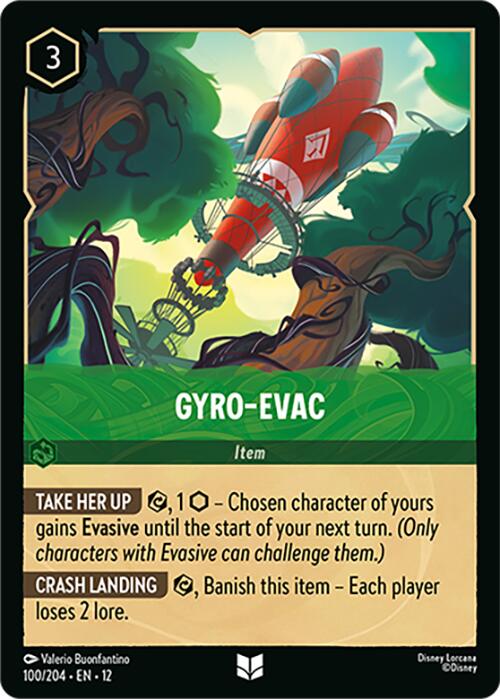 Gyro-Evac (100/204) [Wilds Unknown] | Cards and Coasters CA