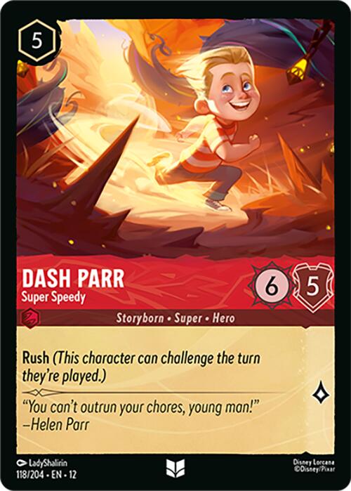 Dash Parr - Super Speedy (118/204) [Wilds Unknown] | Cards and Coasters CA