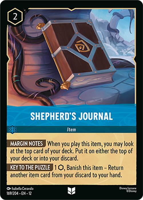 Shepherd's Journal (169/204) [Wilds Unknown] | Cards and Coasters CA