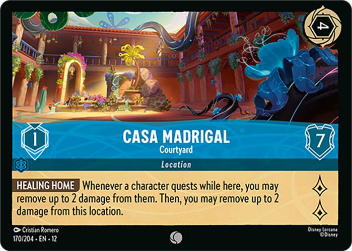Casa Madrigal - Courtyard (170/204) [Wilds Unknown] | Cards and Coasters CA