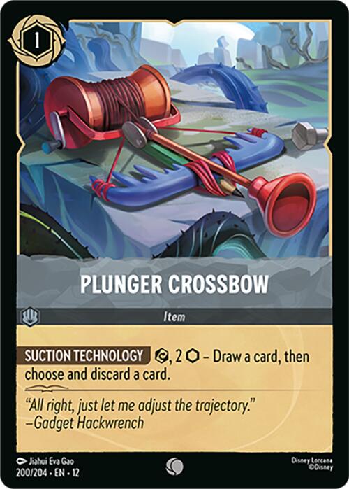 Plunger Crossbow (200/204) [Wilds Unknown] | Cards and Coasters CA