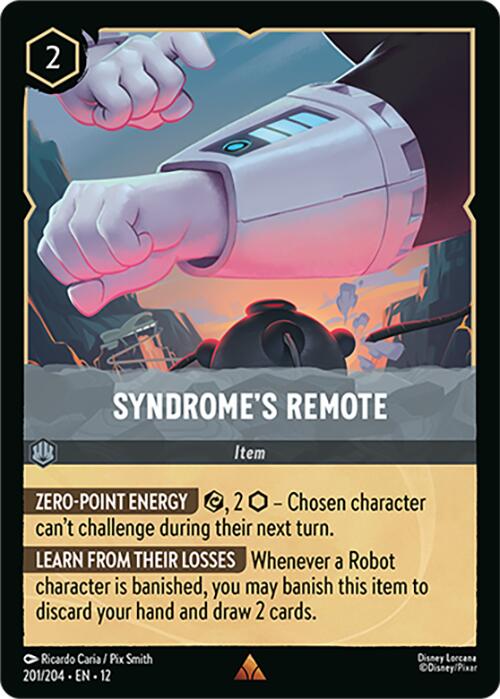 Syndrome's Remote (201/204) [Wilds Unknown] | Cards and Coasters CA
