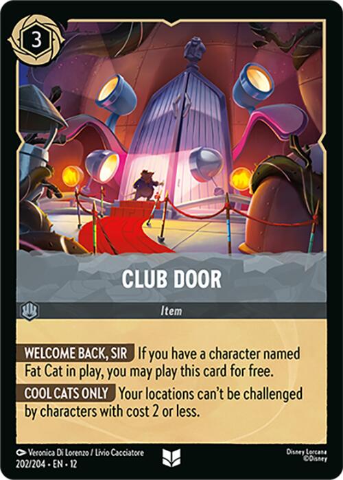 Club Door (202/204) [Wilds Unknown] | Cards and Coasters CA