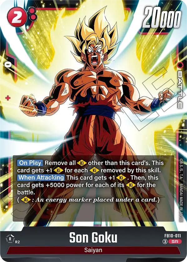 Son Goku (FB10-011) [Cross Force] | Cards and Coasters CA