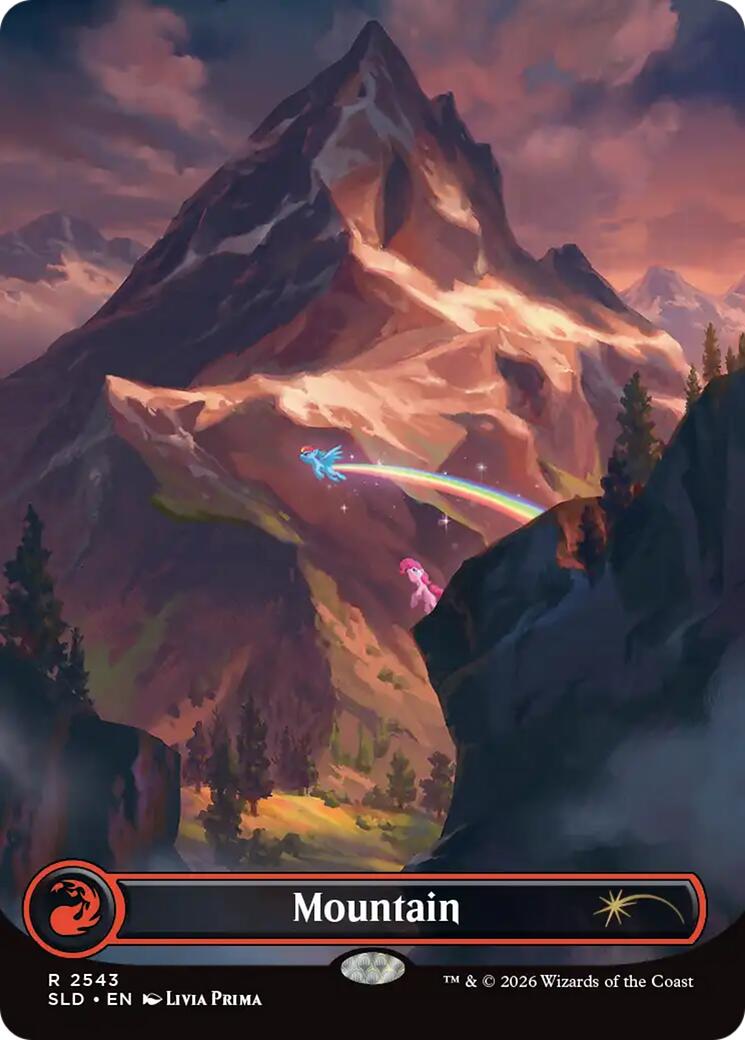 Mountain (2543) [Secret Lair Drop Series] | Cards and Coasters CA