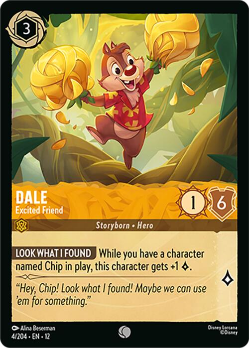 Dale - Excited Friend (4/204) [Wilds Unknown] | Cards and Coasters CA
