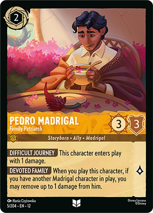 Pedro Madrigal - Family Patriarch (5/204) [Wilds Unknown] | Cards and Coasters CA