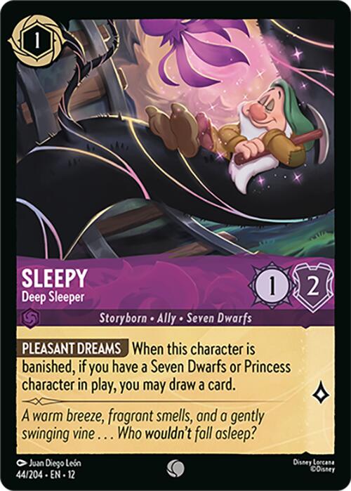 Sleepy - Deep Sleeper (44/204) [Wilds Unknown] | Cards and Coasters CA