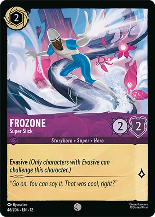 Frozone - Super Slick (46/204) [Wilds Unknown] | Cards and Coasters CA