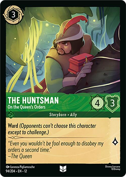 The Huntsman - On the Queen's Orders (94/204) [Wilds Unknown] | Cards and Coasters CA