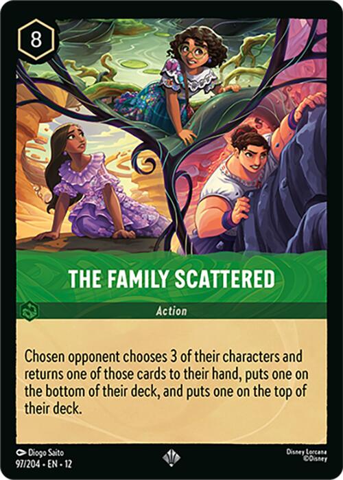 The Family Scattered (97/204) [Wilds Unknown] | Cards and Coasters CA